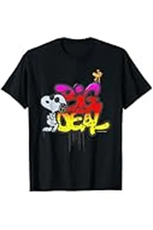 Peanuts Estilo salvaje de Snoopy Woodstock, gran oferta, grafiti retro Camiseta