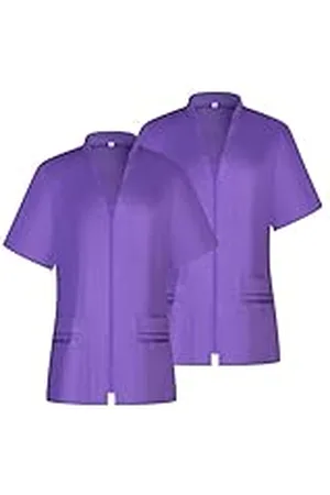 MISEMIYA Paquetes 2 Unidades - Camisa Sanitario Mujer - Uniforme Sanitario - Uniforme HOSTELERÍA 712 - XL