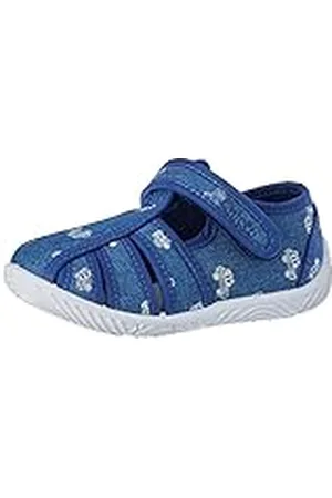 chicco Pantuflas Niño, Zapatillas para la Guardería y la Casa con Cierre Cómodo Ajustable, Diseñado en Italia