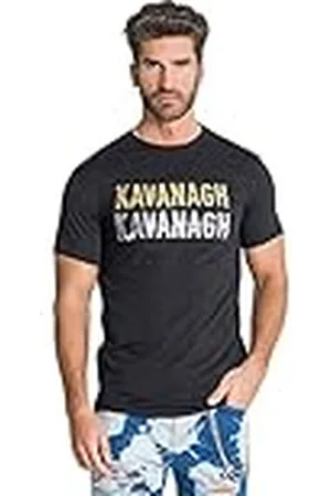 Gianni Kavanagh Reverse Tee, T Shirt Hombre, Negro , S