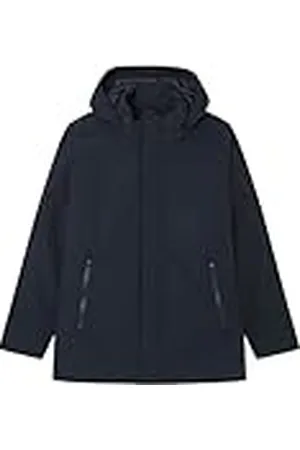 Springfield Parkita Tech Puffed con Capucha Desmontable Chaqueta, , L para Hombre