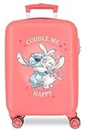 Disney Joumma Stitch Maleta de Cabina Rosa 38x55x20 cms Rígido 2 kgs Cierre de combinación Lateral ABS 2 kgs 34 L Equipaje de Mano