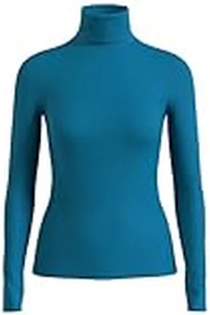 QS by s.Oliver 2156419 Camiseta de Manga Larga con Cuello de Tortuga, , 42 Mujeres