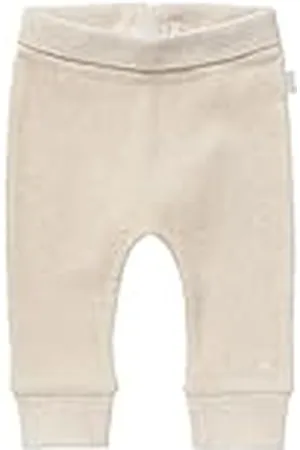 Noppies U Pants Comfort Rib Naura Pantaln, Ras1202 Oatmeal-P611, 3 Mes Unisex bebé