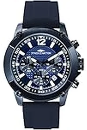 Fynch-Hatton Reloj Analógico para Hombres de Cuarzo con Correa en Silicona FHT-0007-PC