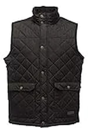 Regatta Chaleco Tyeler para hombre, hombre, Rg077/Tra810, negro, Medium