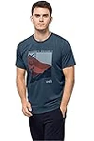 Jack Wolfskin Camiseta de Hombre Crosstrail Graphic T M