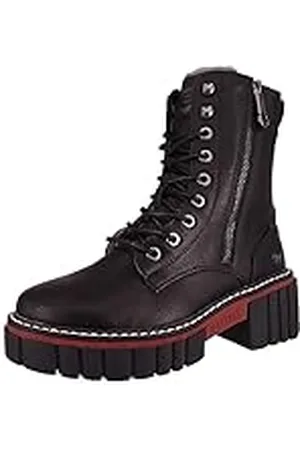 Mustang 1447-504 Botas de Seguridad, Botín con Cordones Mujer, , 40 EU