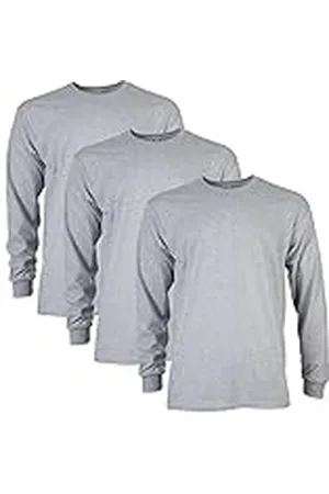 Gildan Camiseta de manga larga, de Ultra Cotton, estilo G2400, Camiseta para Hombre, , XXL