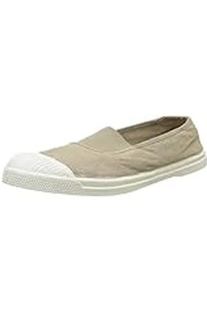 Bensimon Tennis Elastique Femme, Zapatillas Mujer, Beige (Beige Coquille), 36 EU