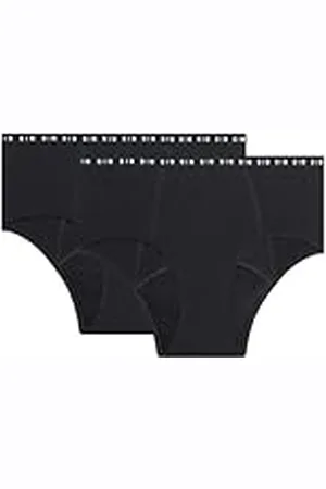 Dim Braga Tipo Short Menstrual Flujo Abundante En Algodón Orgánico Protect Mujer x2