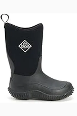 Muck Hale, Botas de Agua Unisex Niños, (Black/Black), 25 EU