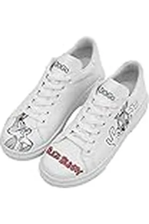 Dogo Ace Sneakers, Zapatilla de Deporte Mujer, White, 37 EU