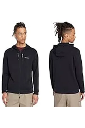 Armani Exchange Everyday French Terry Hoodie Capucha, (Navy 1510), Medium para Hombre