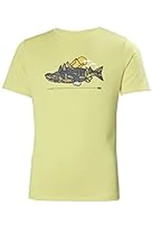 Helly Hansen Jr Marka Camisa de Tenis, Unisex niños, , 8 Years