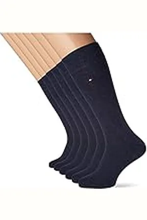 Tommy Hilfiger Classic Calcetines, , 39-42 (Pack de 6) para Hombre
