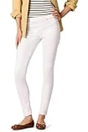 Amazon Jeggings Elásticos Fáciles de Poner de Cintura Media (Disponible en Tallas Grandes) Mujer, , 40 Largo