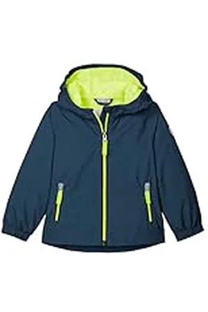 Killtec Niños Chaqueta funcional/chaqueta impermeable con capucha FIOS 6 MNS JCKT, dunkel ozean, 86/92, 42911-000