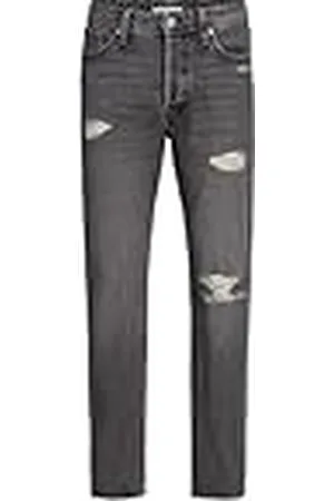 JACK & JONES Jjichris Jjoriginal Sq 538 Pantalones Vaqueros, Azul Denim, 28W x 32L para Hombre