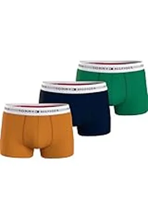 Tommy Hilfiger Pack de 3 Calzoncillos Bóxer para Hombre Algodón Elástico, , S