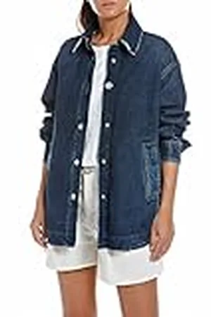 Replay W7798 Chaqueta Vaquera, , XL para Mujer