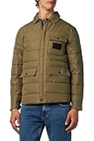 Replay M8352, Chaqueta Hombre, Verde , XL