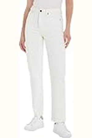 Tommy Hilfiger Classic Straight HW WW0WW40642 Pantalones de Mezclilla, , 28W / 30L para Mujer
