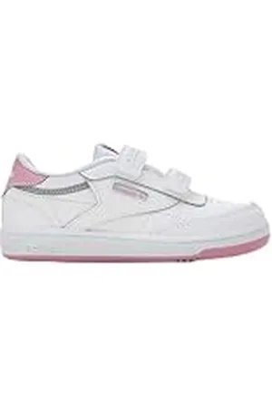 Reebok Club C 2V 2.0, Zapatillas Unisex niños, FTWWHT/JASPNK/PUGRY2, 22.5 EU