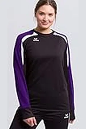 Erima GmbH Liga 2.0 Sudadera, Hombre, Negro/Violeta/Blanco, XXL