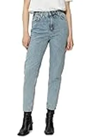 Koton High Rise Relax Fit Denim Trousers - Mom Jeans, Calzoncillos De Las Mujeres,