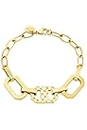 JOOP! Brazalete de acero inoxidable para mujer, 19,5 cm, , Se entrega en estuche de regalo