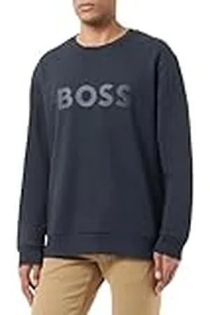 HUGO BOSS BOSS Salbo Sudadera, Dark Blue402, S para Hombre
