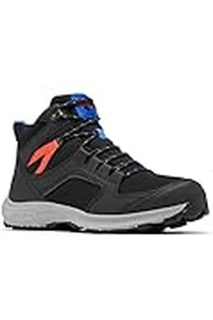 Columbia Re-Peak Mid Botas Montaña De Senderismo Y Trekking para Hombre, Negro (Black x Spicy), 45 EU