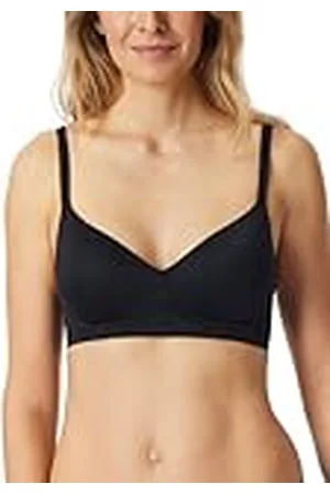 Schiesser Soft-BH mit Schale und Gleitenden Cups-Unique Micro Sujetador, , 80 / B Mujeres
