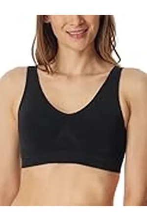 Schiesser Bustier mit Herausnehmbaren Pads Nahtlos-Classic Seamless Sujetador Deportivo, , XL Mujeres