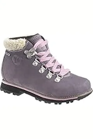 Merrell Wilderness Origins Waterproof Kids J82088Y - Botas de Ante para niña, Color Gris, Talla 33