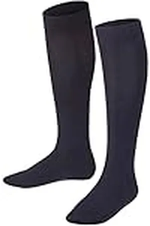 Falke Family K Kh algodón sostenible lisos 1 par, Calcetines largos Unisex niños, , 19-22