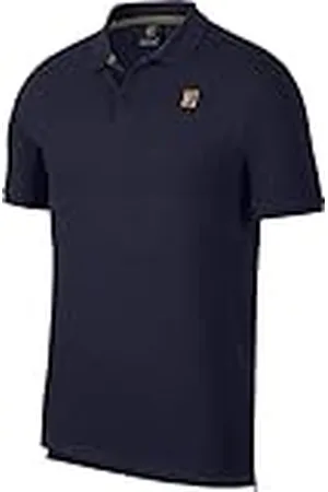 Nike M NKCT Polo Heritage Camisa, Hombre, Azul (Obsidian/White), XL