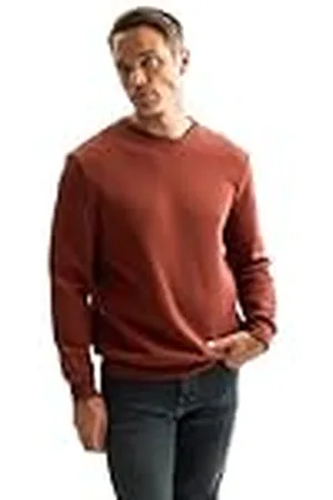 DeFacto Sweatshirts-Bequeme Sweatshirt Herren Pullover Sudadera, , M para Hombre