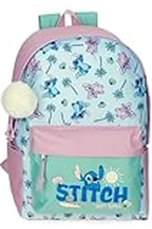Disney Stitch Just Chill Mochila Escolar Portátil 15,6 Pulgadas 31,5x45x15 cms Poliéster by Joumma Bags