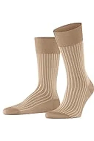 Falke Oxford Stripe M So algodón estampados 1 par, Calcetines Hombre, , 39-40