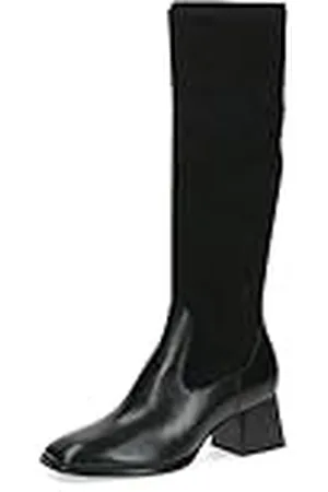 Caprice 9-25527-41, Botines de tacón con cordones para Mujer, Negro (Black Comb), 38 EU
