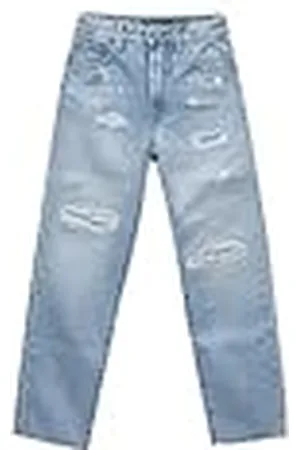 Replay Vaqueros de niña de algodón, azul (Super Light Blue 011), 8 años