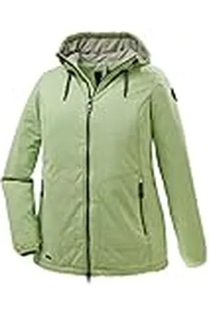 Stoy STS 5 WMN SFTSHLL JCKT 38102-000 - Chaqueta con capucha para mujer, talla 48, color verde