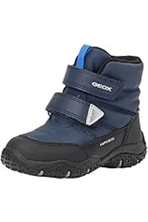 Geox B Baltic Boy B ABX B, Bota de Nieve Bebé-Niños, Navy/Royal, 22 EU