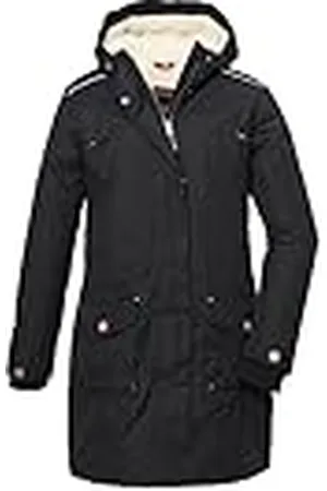 Killtec Niñas Abrigo funcional con capucha desmontable/abrigo impermeable KOW 142 GRLS CT, , 140, 39885-000