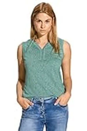CECIL B321764 Top con Ribete y Estampado, , XL Mujeres
