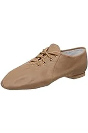 Bloch Dance Jazzsoft - Zapatos de Jazz para Mujer, Suela Dividida, Piel, marrón Claro, 39.5 EU