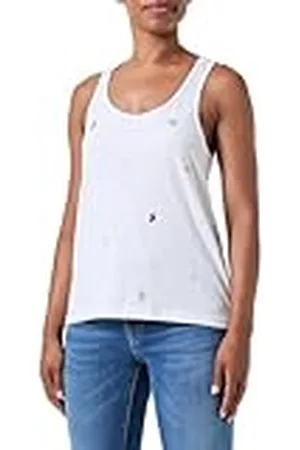 ONLY Onlhenny Life Reg S/L Tank Top Box Jrs Camiseta, , M para Mujer