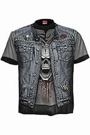 Spiral Thrash Metal - Camiseta con Estampado Completo - - S